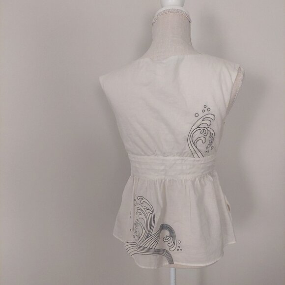 Floreat Anthropologie Koi Blouse 8 - Picture 5 of 11